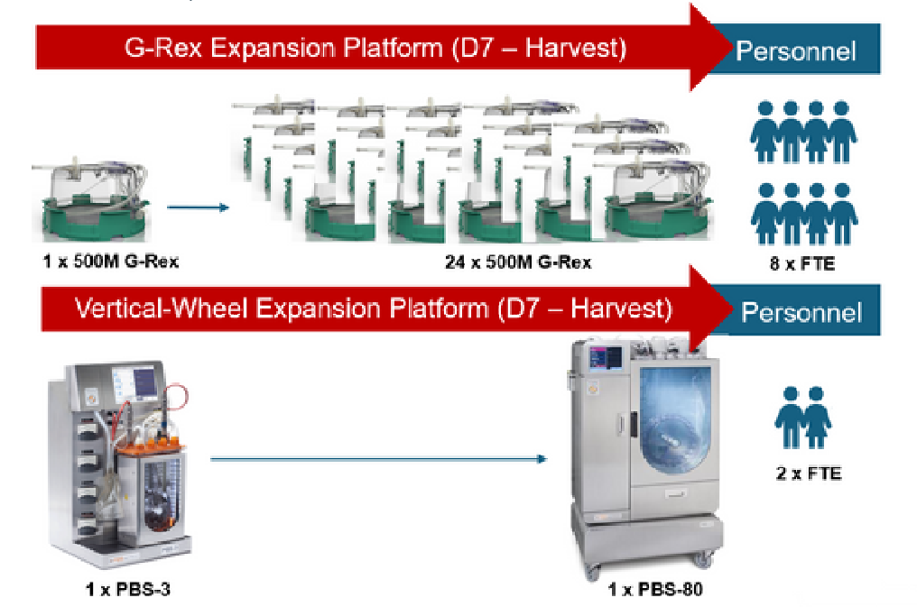 Natural Killer cost comparison - GREX versus Vertical-Wheel bioreactor Natural Killer cost comparison - GREX versus Vertical-Wheel bioreactor